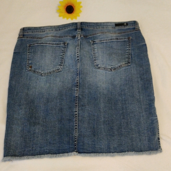 KUT. Denim Blue Skirt - Picture 2 of 10